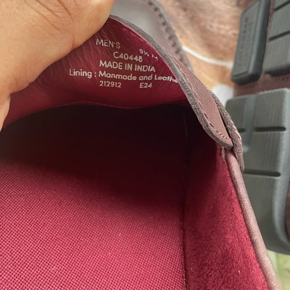 Cole Haan Brown Leather Penny Loafers